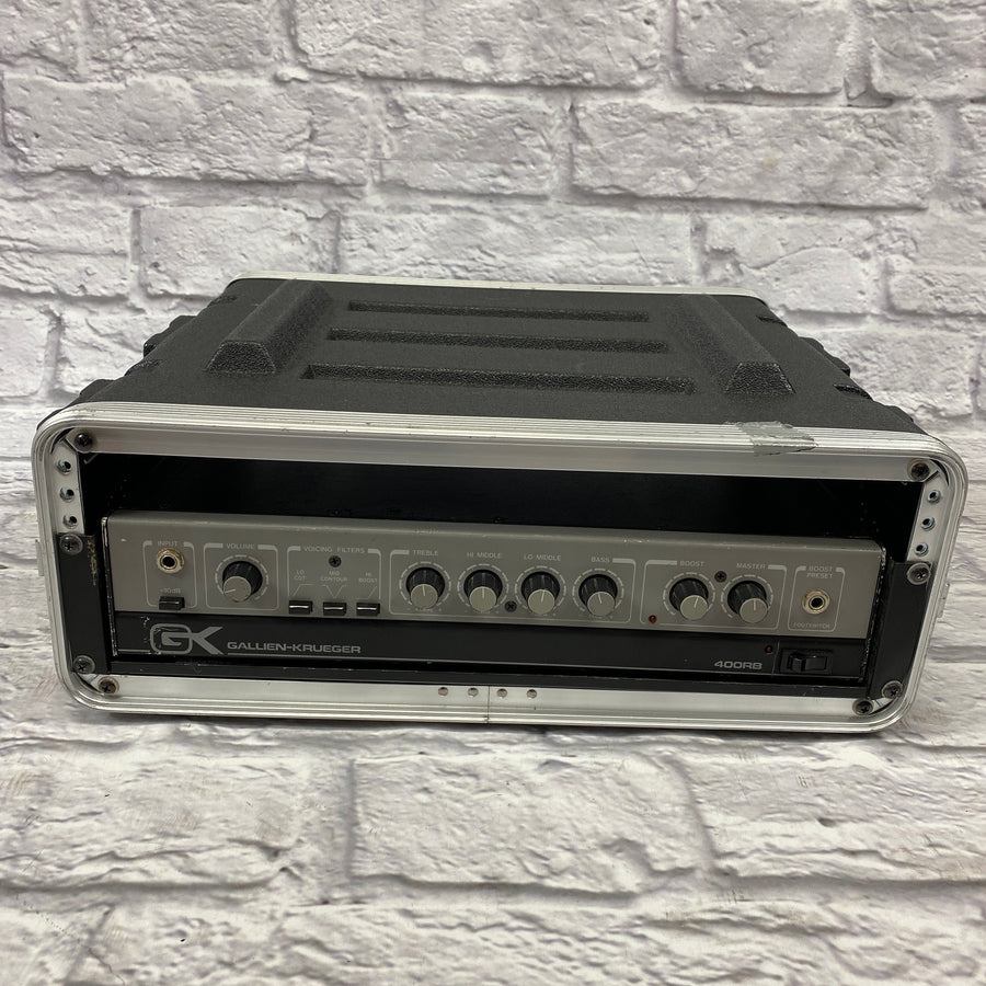 Gallien-Krueger 400RB Bass Head w/ SKB Travel Case