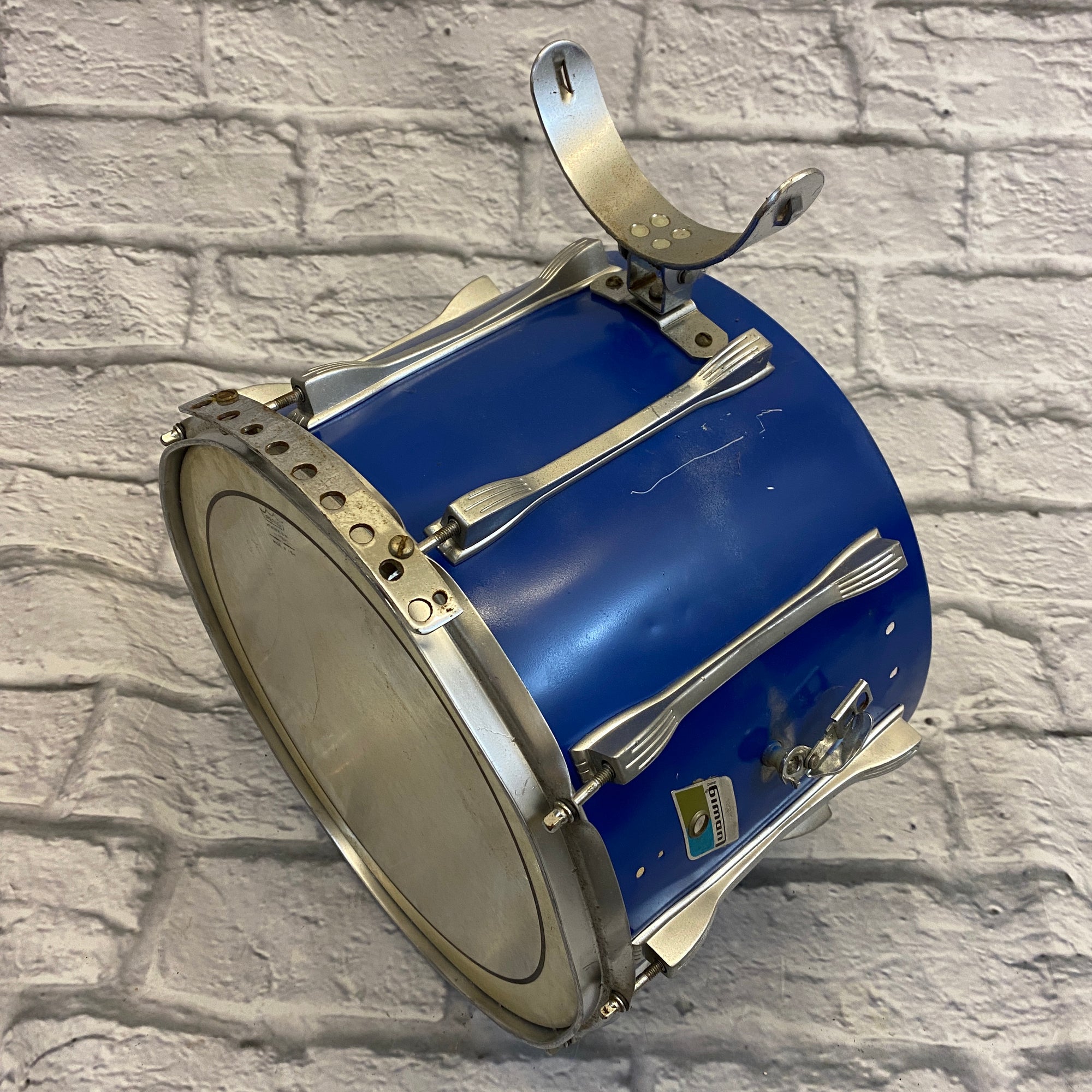 Ludwig 14x10 Challenger Marching Snare Drum Blue