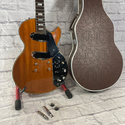 Vintage 70s El Degas Recording MIJ Walnut Electric Guitar project AS-IS