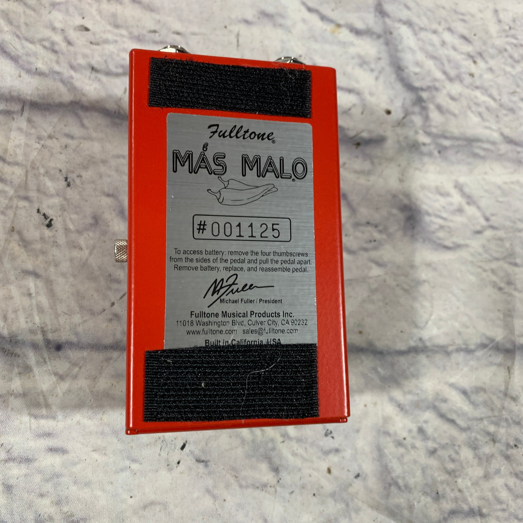 Fulltone Mas Malo Distortion Fuzz Pedal