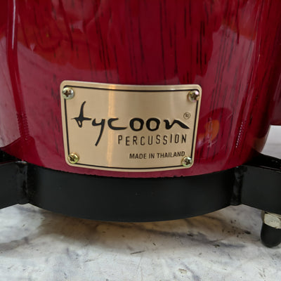 Tycoon STB BR Pro Quality Supremo Series Red Latin Bongo - New Old Stock!
