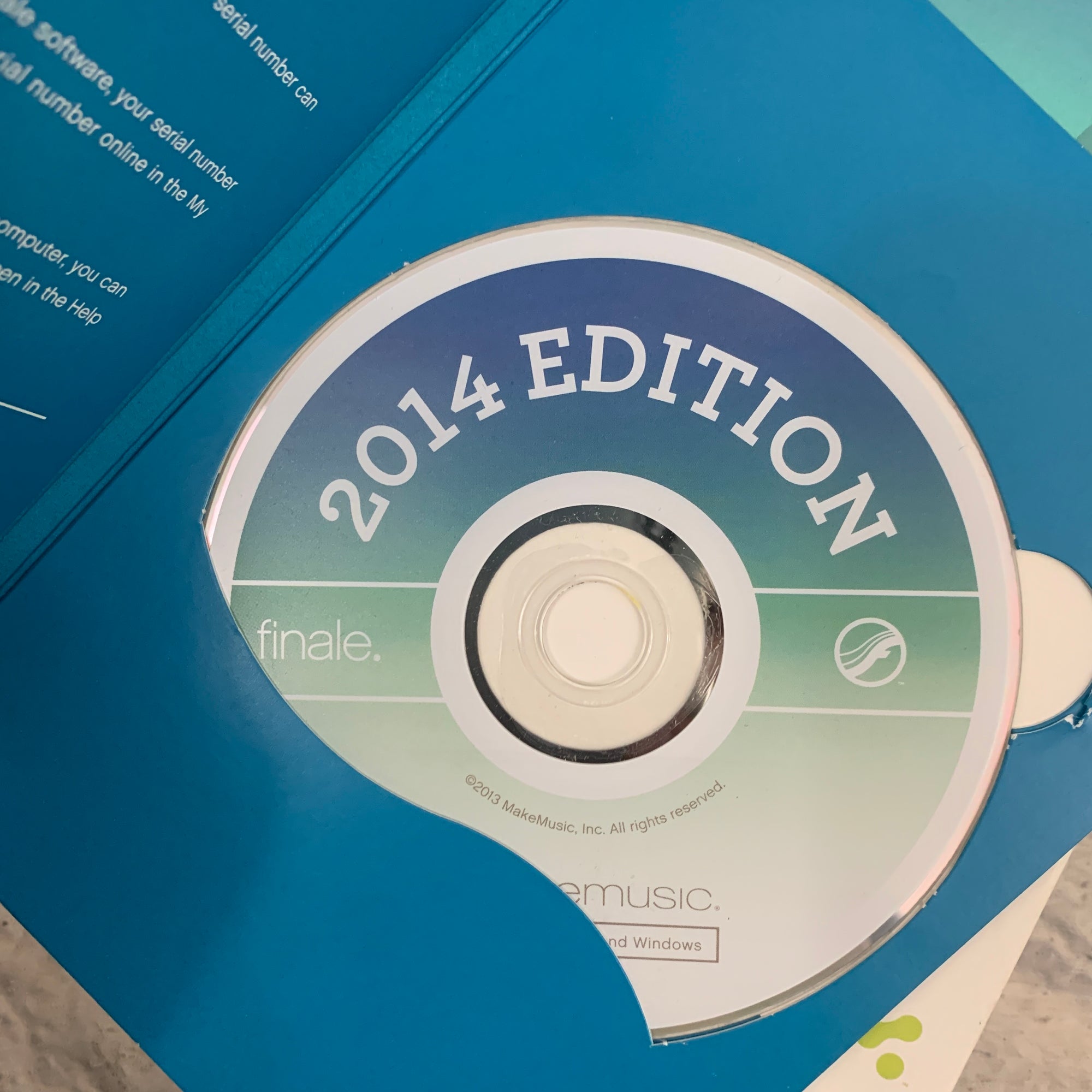 MakeMusic 2014 Finale Music Notation Software