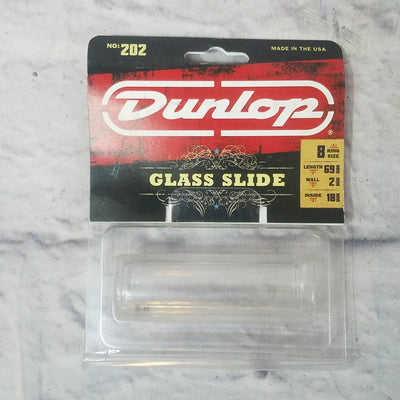 Dunlop Glass Guitar Slide - Ring  Size 8