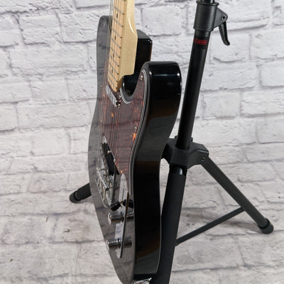 Nashville Guitar Works 125-BK Black Single Cut Tele Electric Guitar