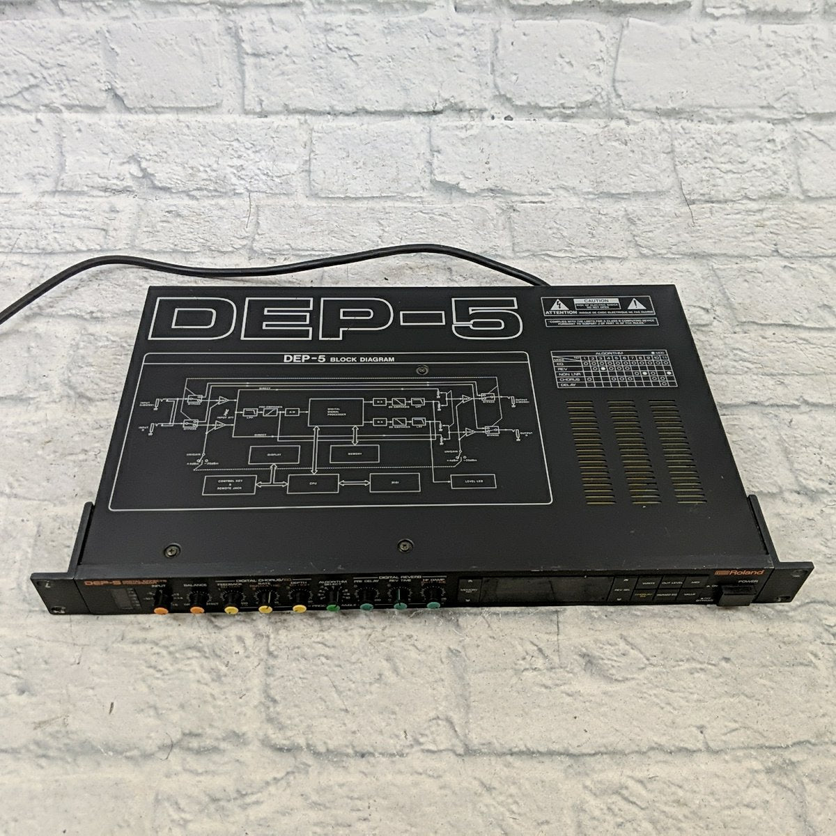 Vintage 1980s Roland DEP-5 Multi Effects Processor Rack