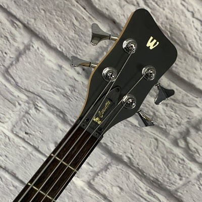 Warwick Corvette Rock Bass 4 String Bass Trans Blue
