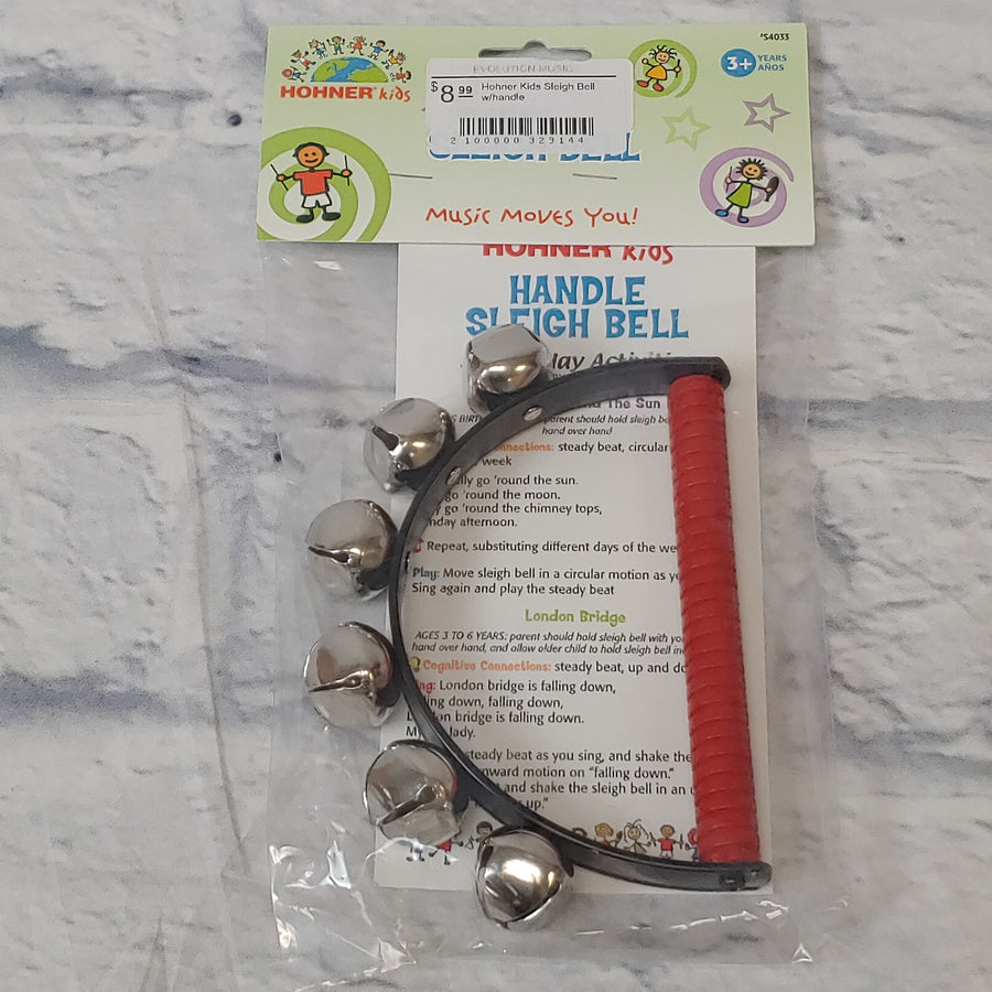 Hohner Kids Sleigh Bell w/handle