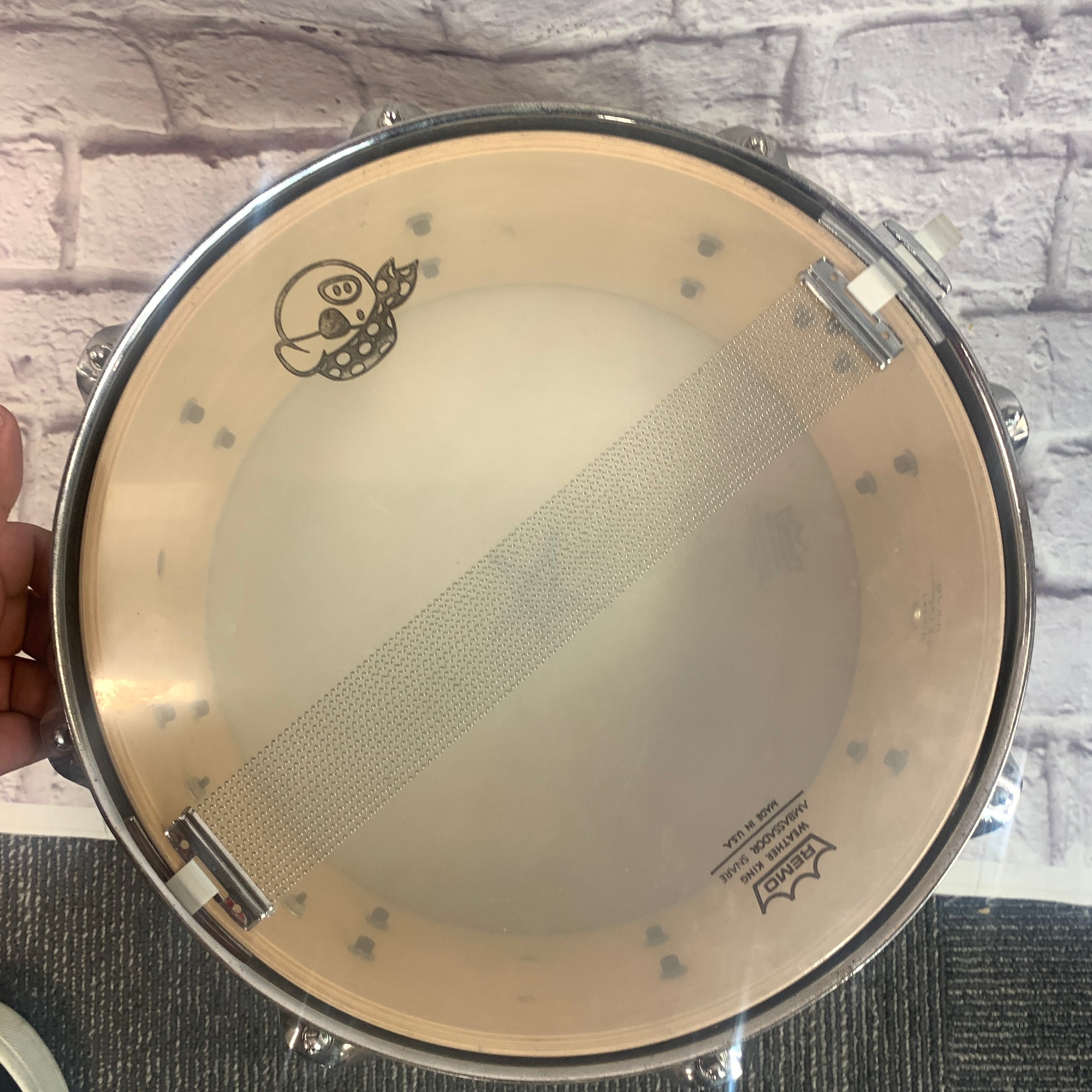 Pork Pie Black Oyster14x5.5 Snare Drum