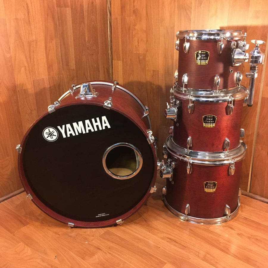 Yamaha Stage Custom Standard 4pc Drum Kit 22 14 12 10