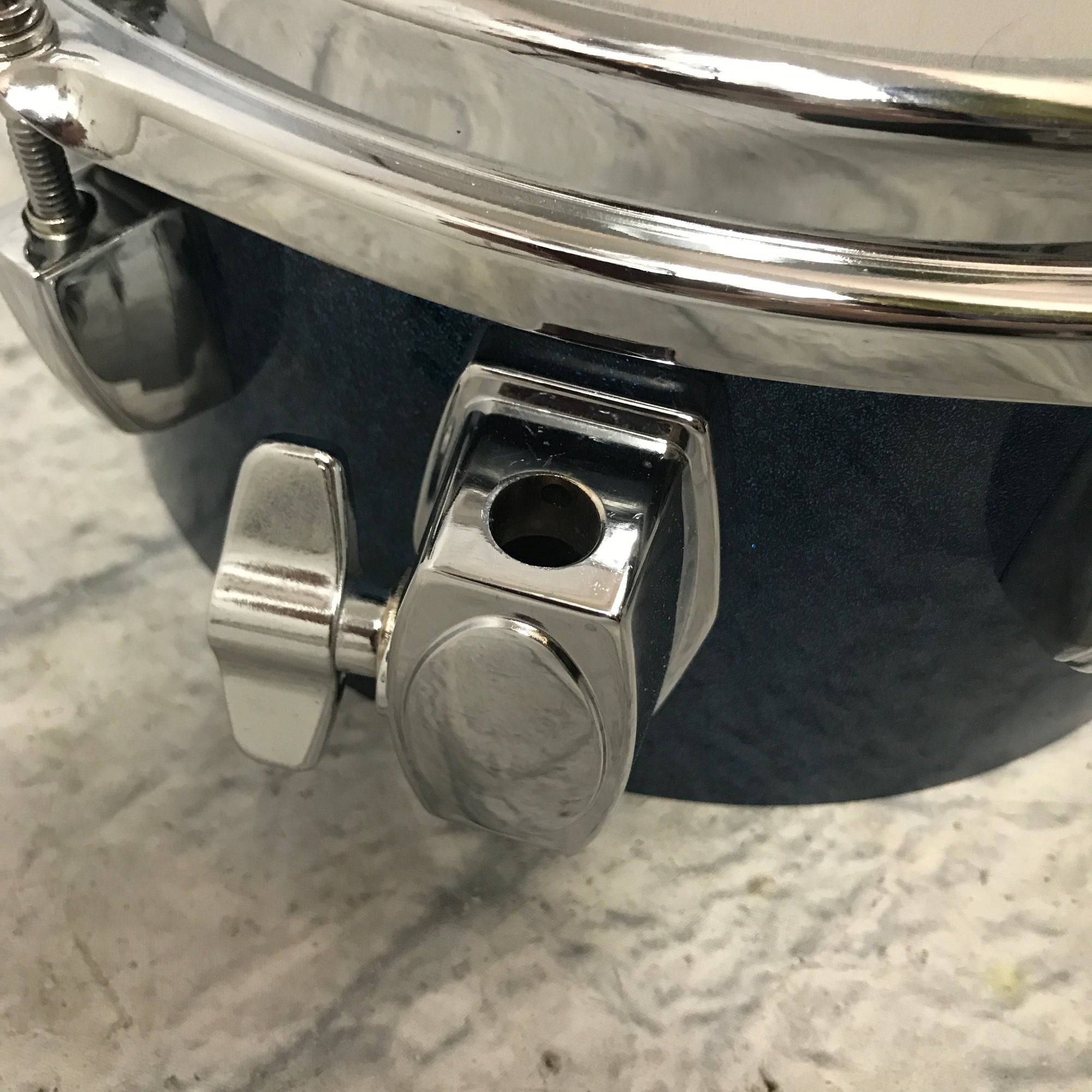 Tama Silverstar All Birch Shell 10 x 5 Concert Tom Blue Sparkle