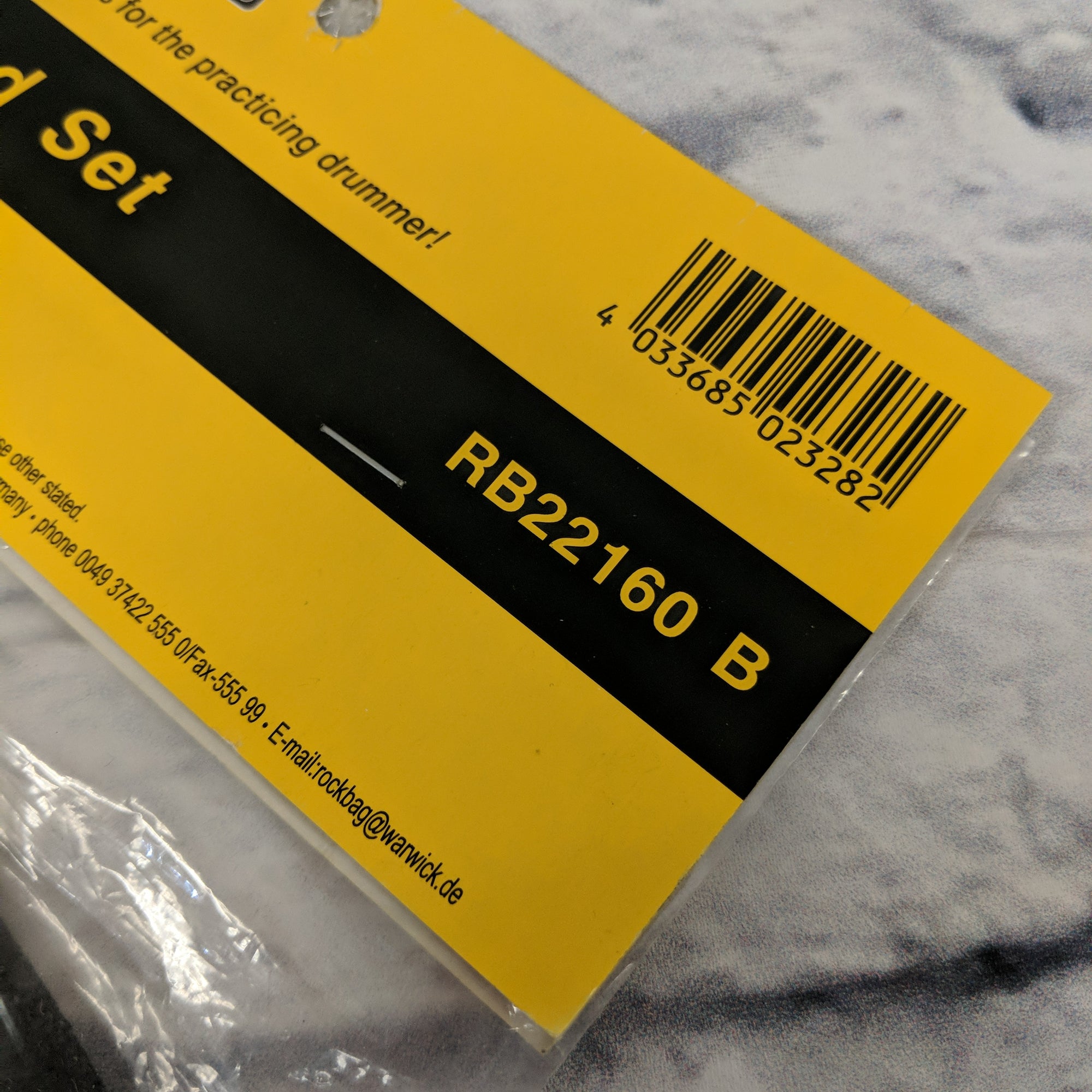 Rockbag RB22160 B cymbal pad set Size 16" - 22"