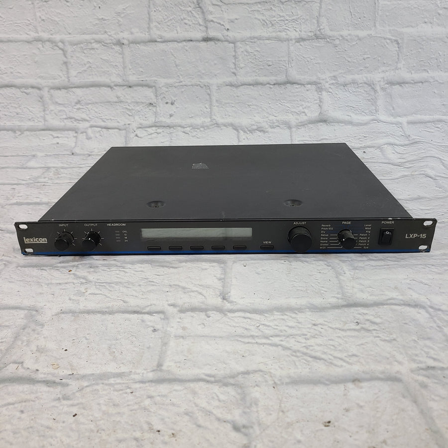 Lexicon LXP-15 Rack Delay Grayface v2.0