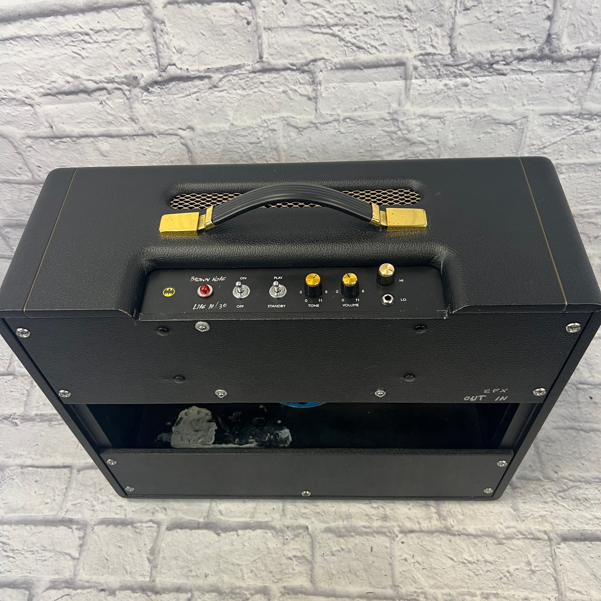 Brown Note Lite 18/30 Tube Guitar Combo Amp with Cover