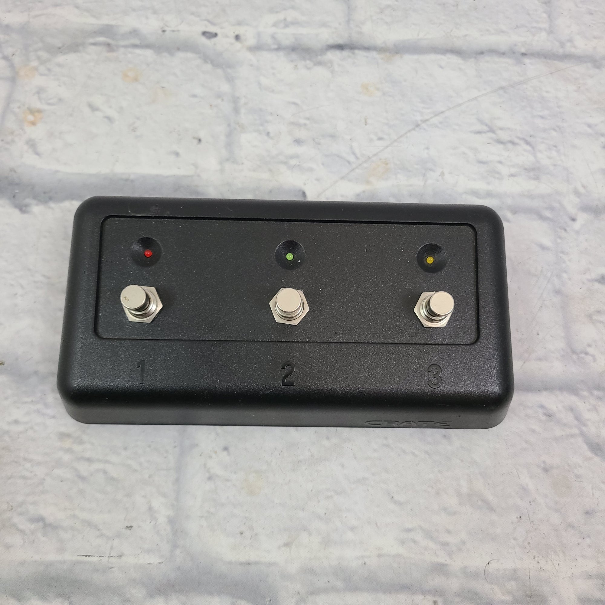 Crate 3-Button Footswitch - Plastic Enclosure