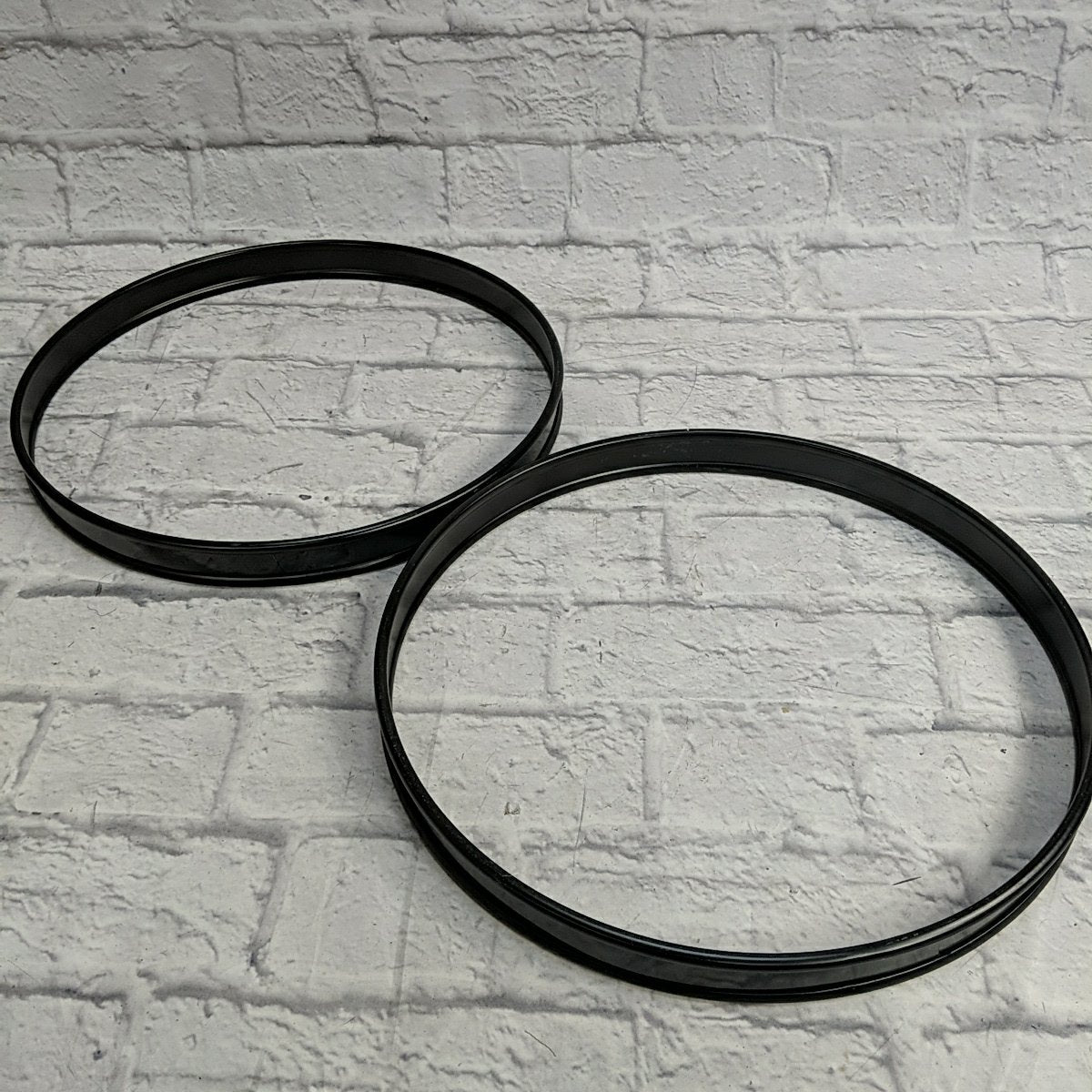 Unknown Bass Drum Hoops 16" Black