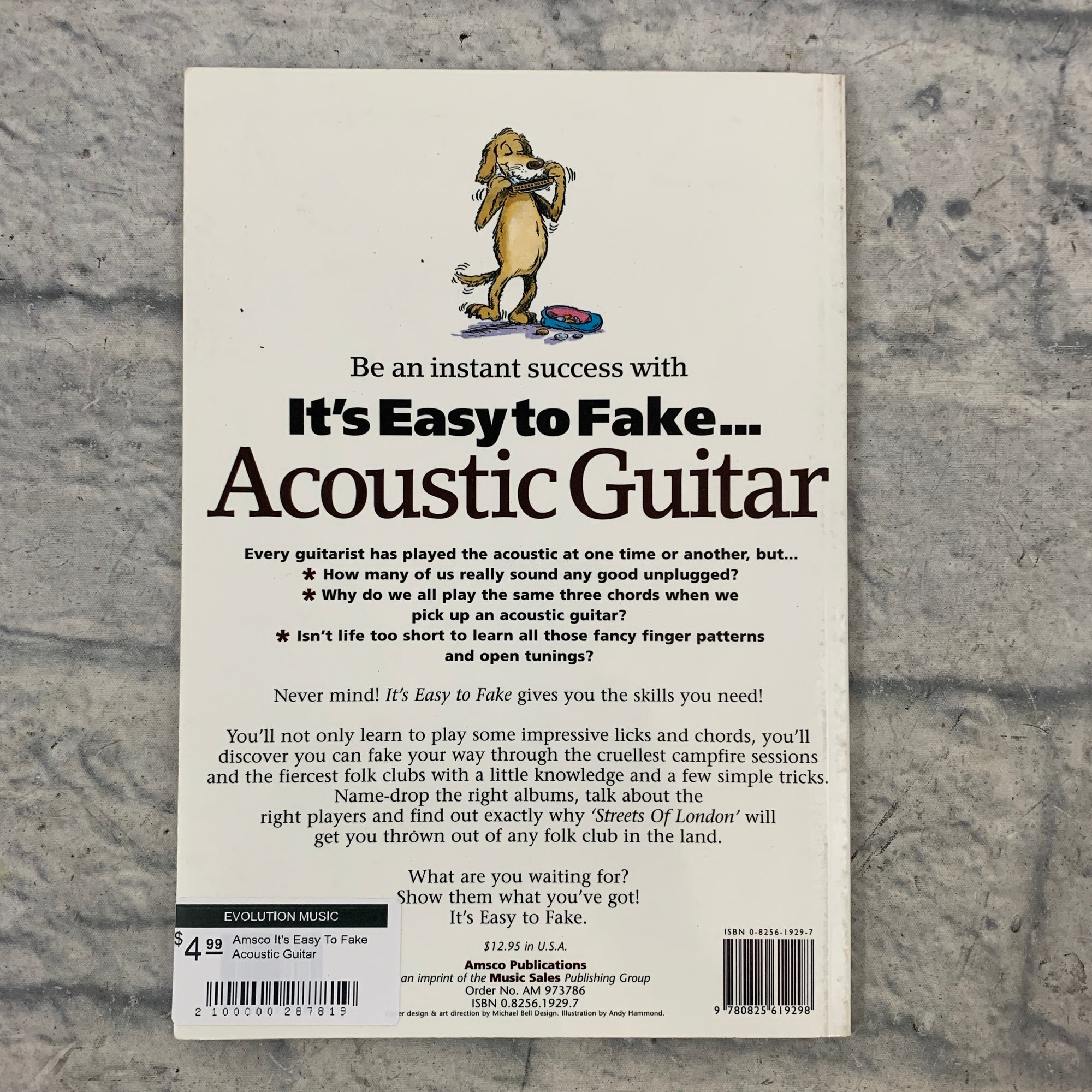 Amsco It's Easy To Fake Acoustic Guitar