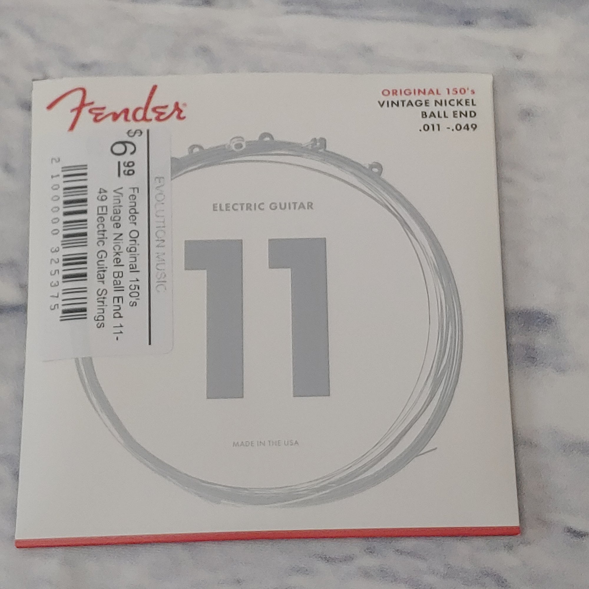 Fender Original 150's Vintage Nickel Ball End 11-49 Electric Guitar Strings