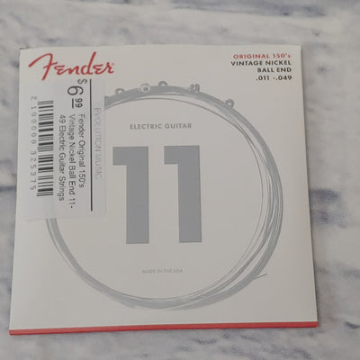 Fender Original 150's Vintage Nickel Ball End 11-49 Electric Guitar Strings