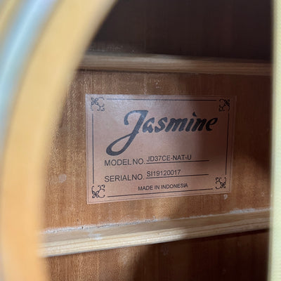 Jasmine JD37CE-NAT-U Acoustic Guitar AS IS
