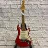 Bently Half Size Electric Guitar Red