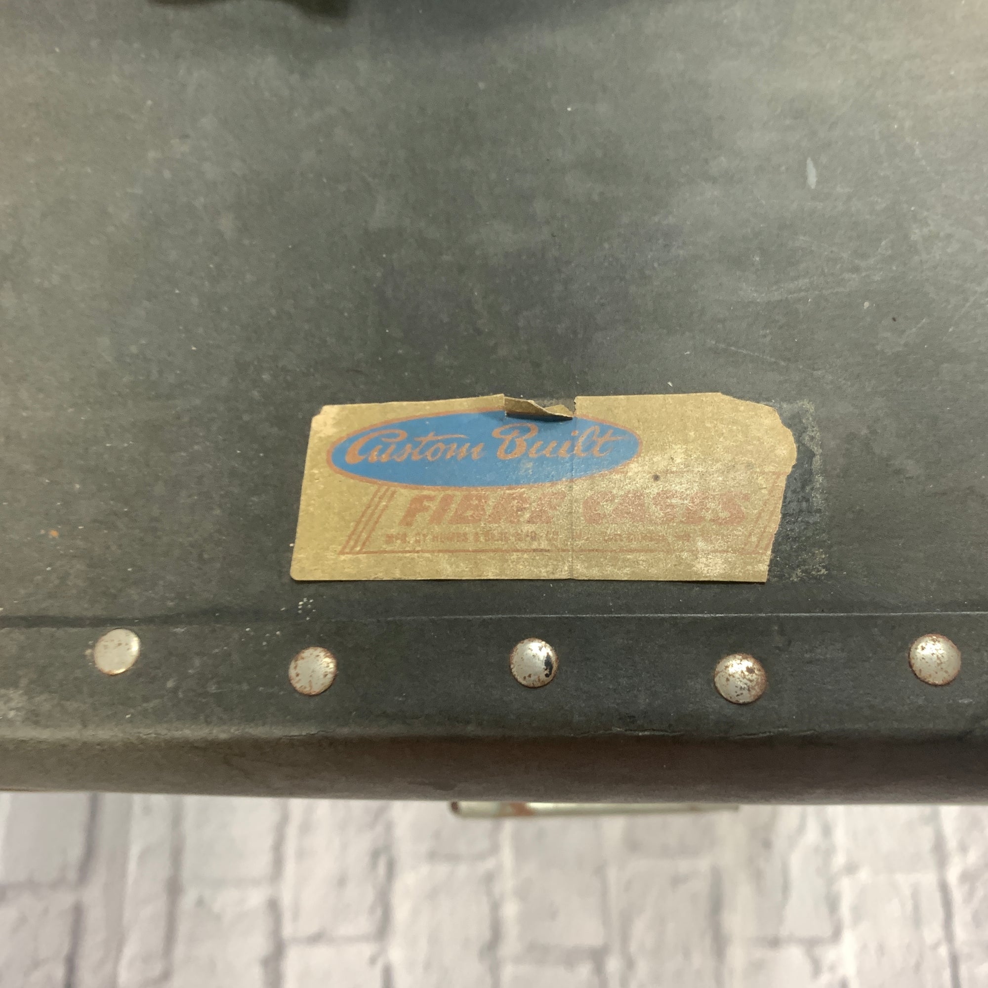 Vintage Humes Berg Trap Hardware Case with Wheels