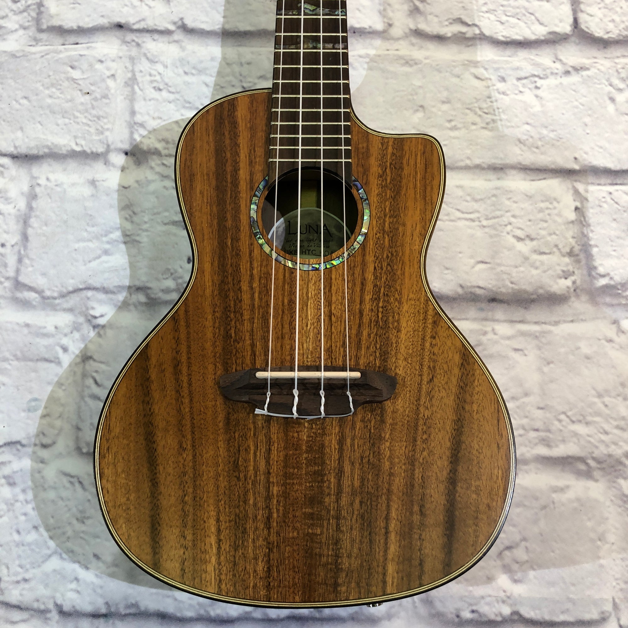 Luna HTC Koa Ukulele