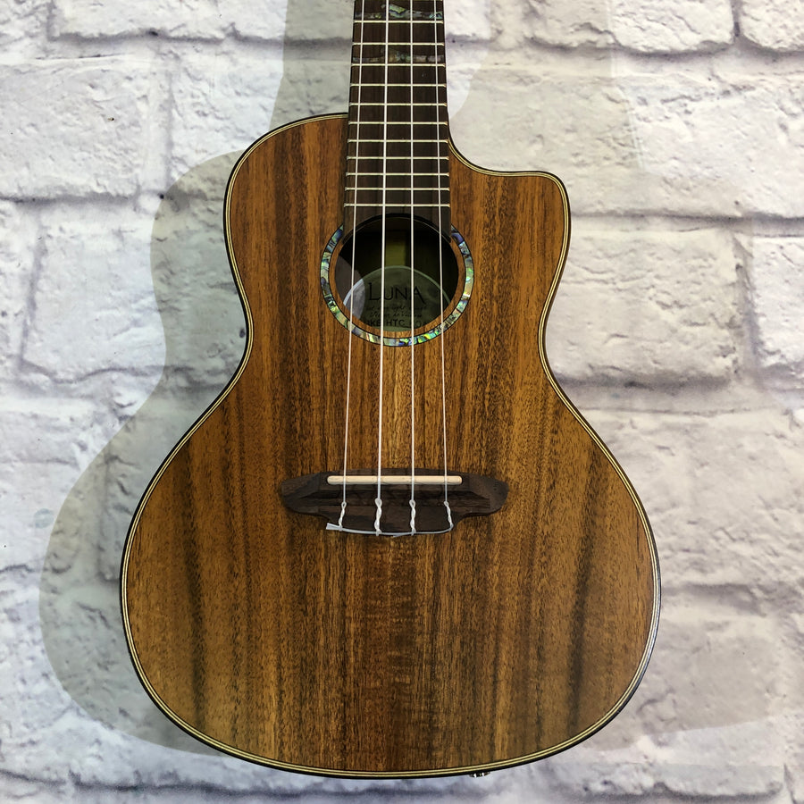 Luna HTC Koa Ukulele