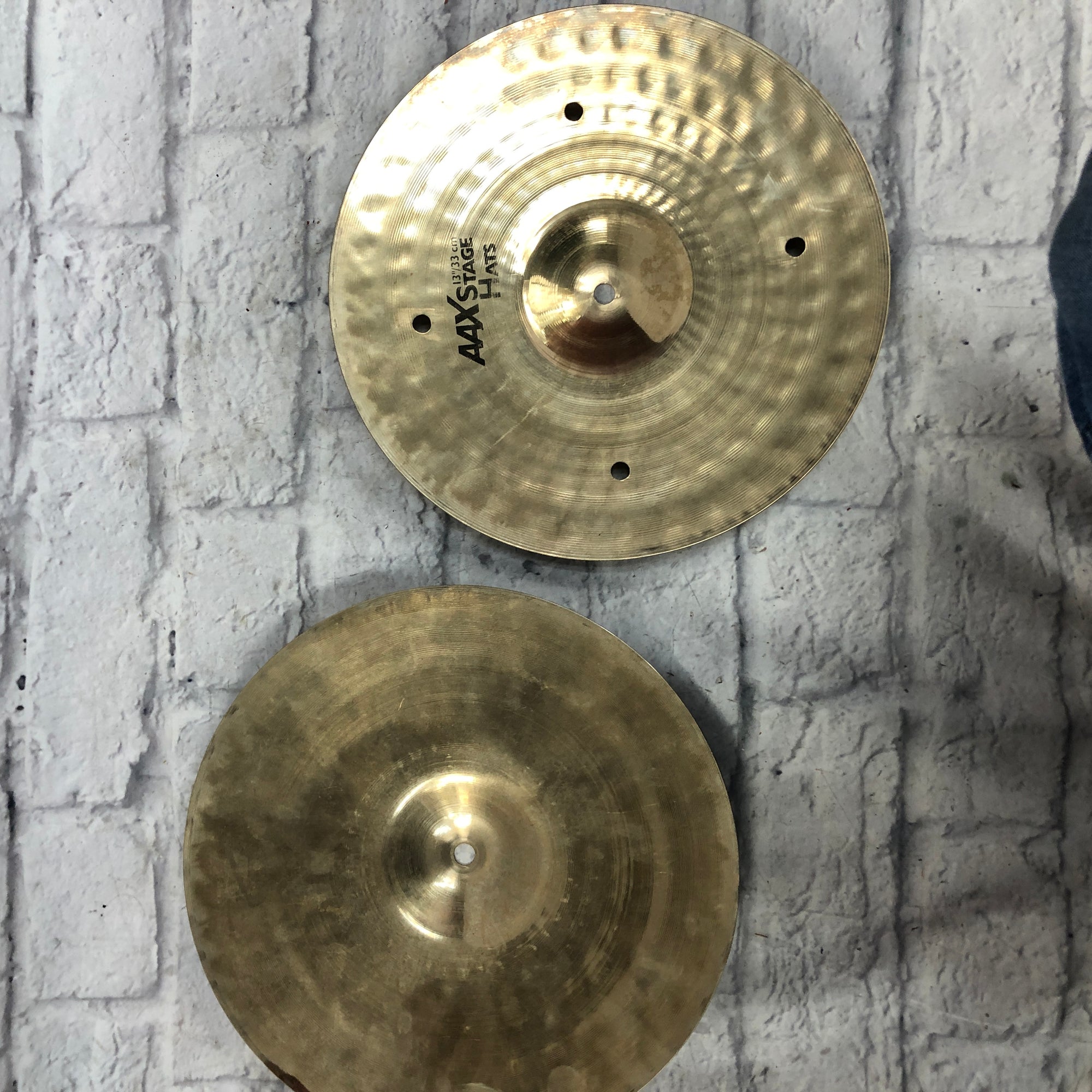 Sabian 13 AAX Stage Hats Hi Hat Cymbal Pair