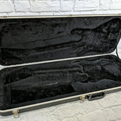 1980s - 1990s Peavey USA Hardshell Case Reverse Headstock Style