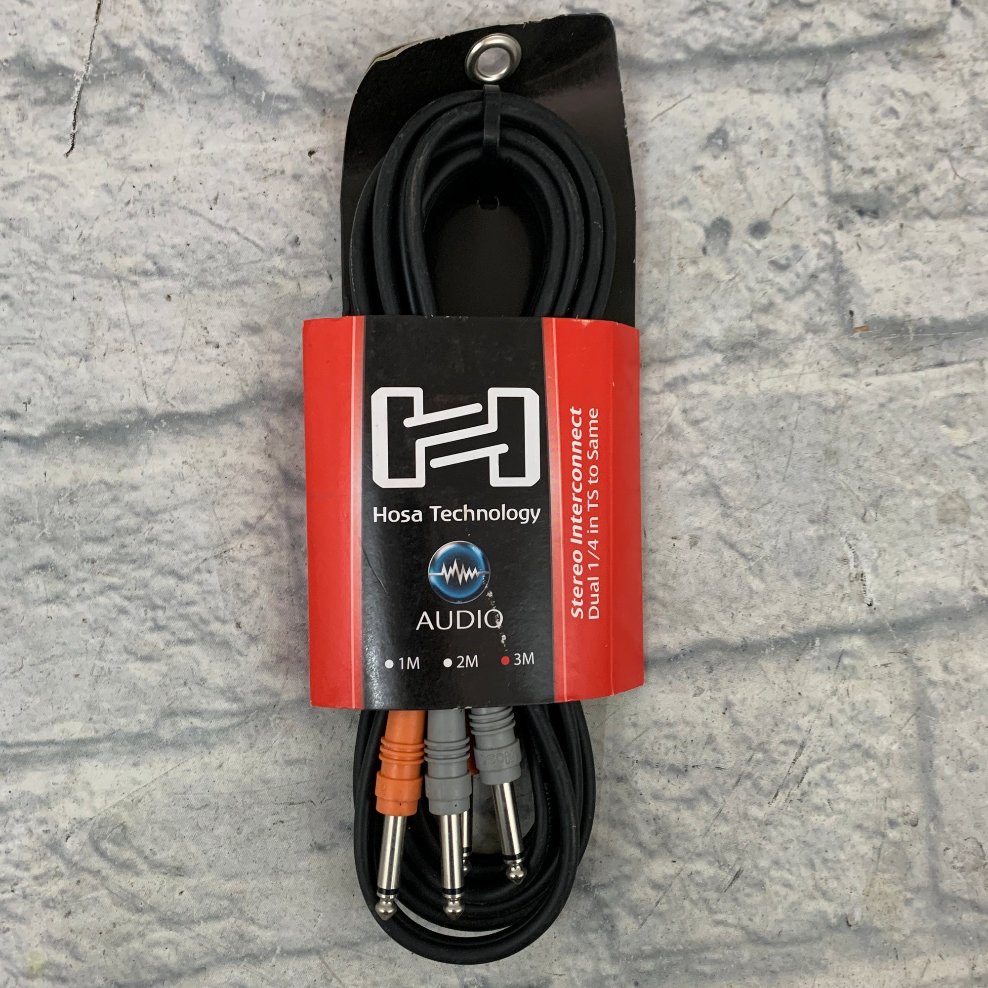 Hosa CPP-203 Stereo 1/4" Interconnect Cable 3m