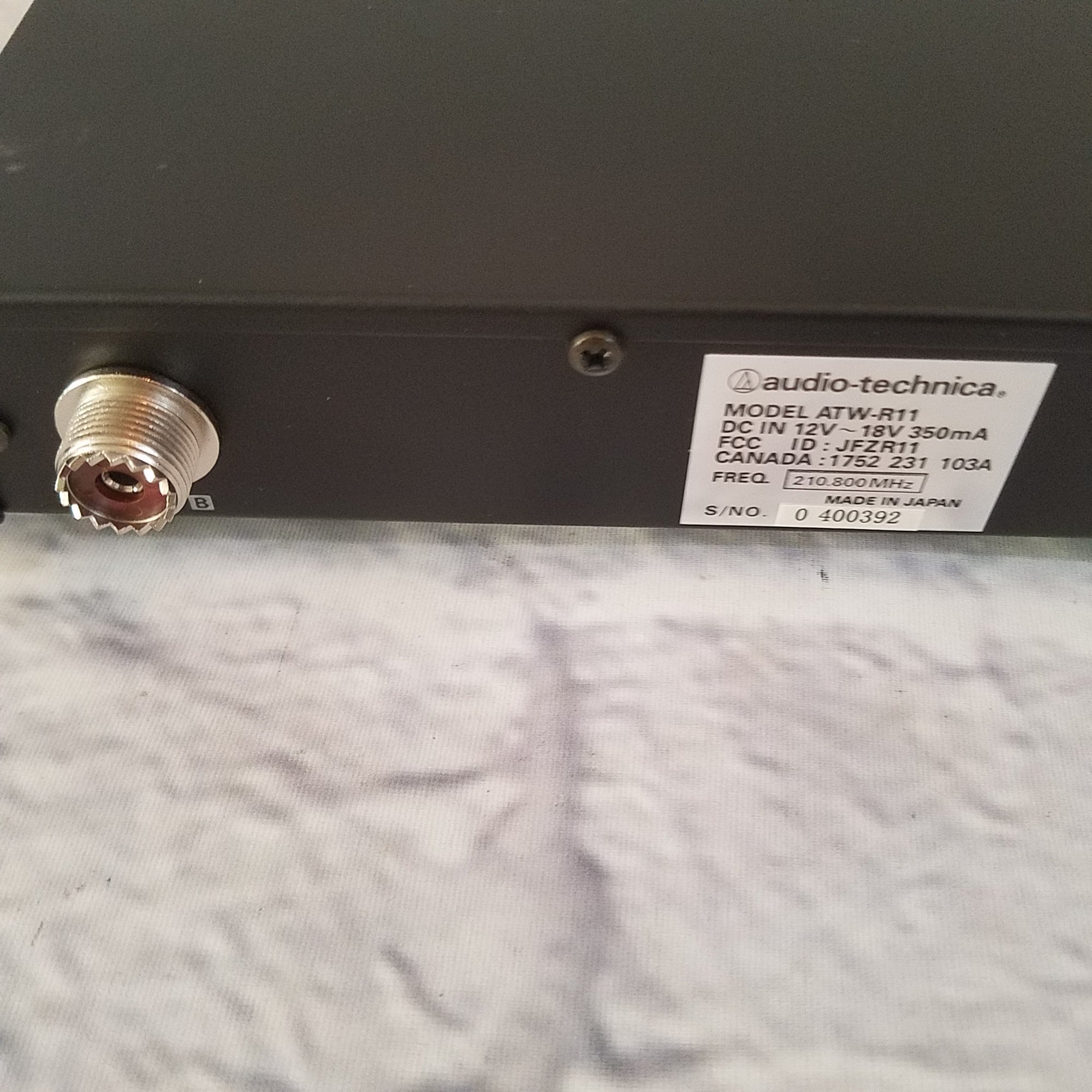 Audio Technica Pro 227L Wireless Lavalier Microphone System - New Old Stock!