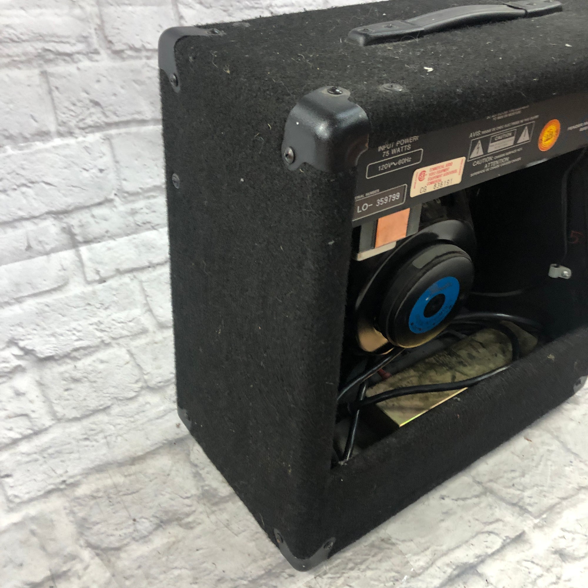 1980's Fender Jam 25 Watt Guitar Combo Amp