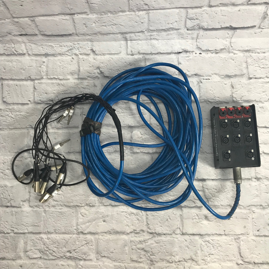Whirlwind 8 XLR 4 TRS Channel Snake