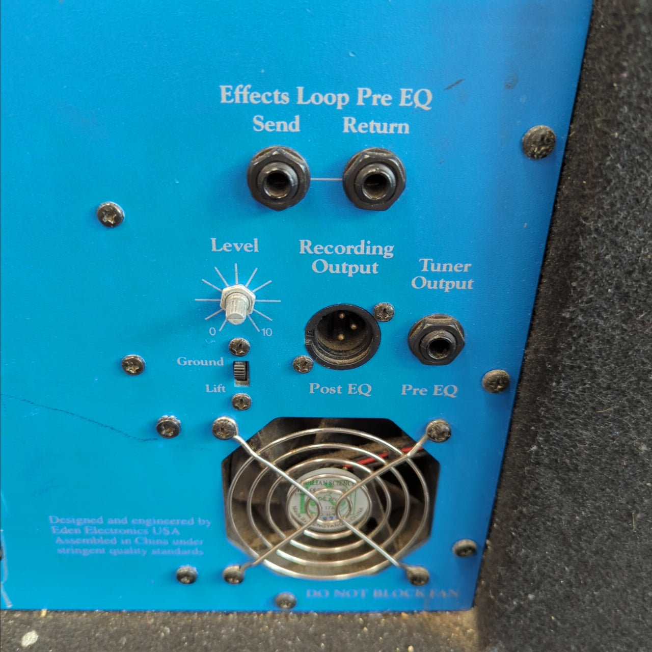 Eden Nemesis 250 4x10 Bass Combo Amp