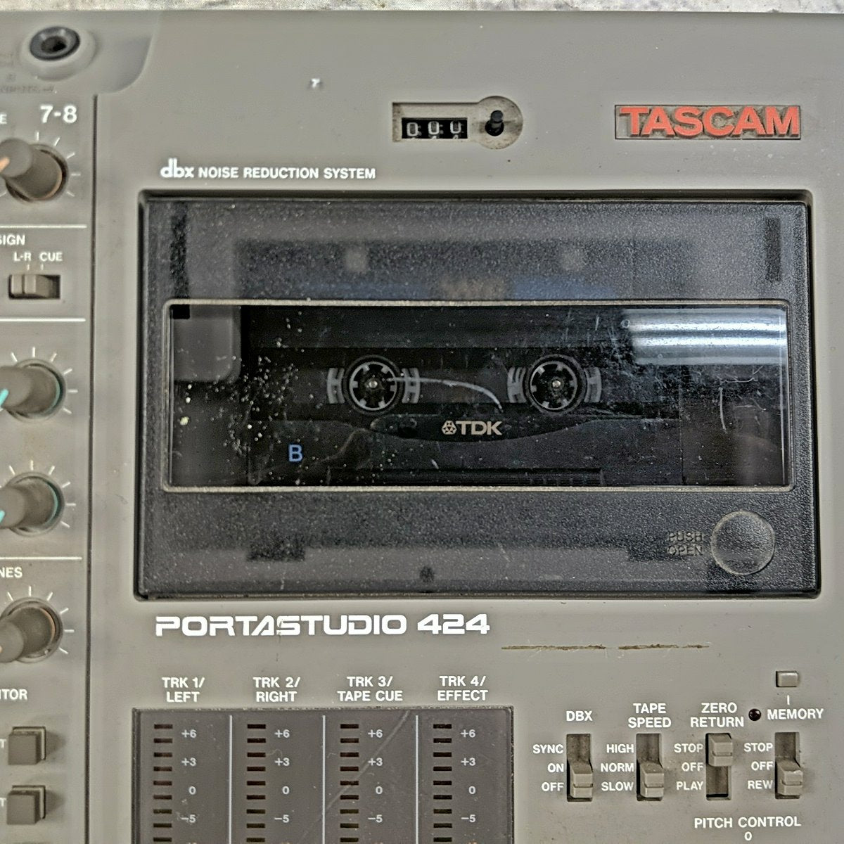 Tascam Portastudio 424 Cassette 4-Track Recorder