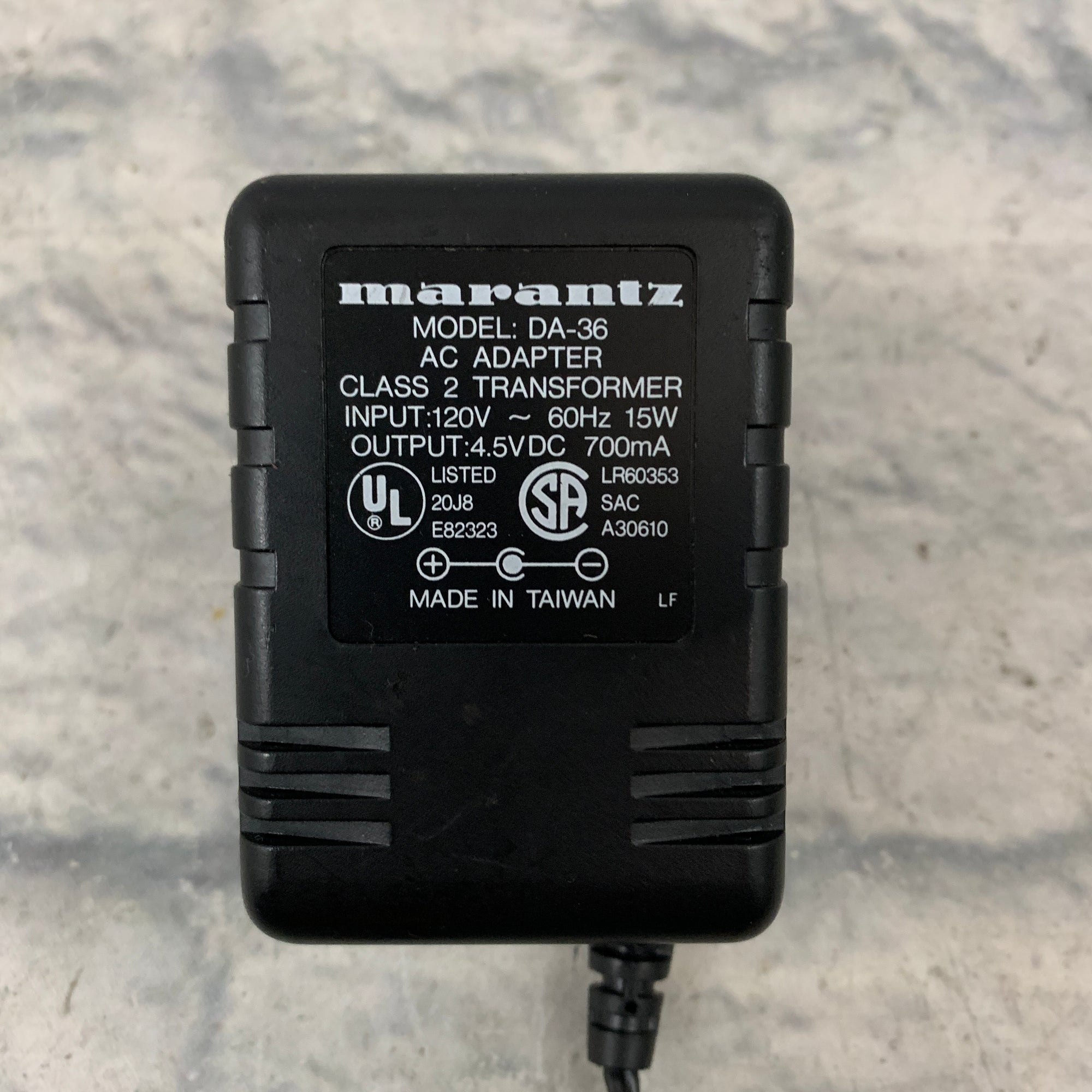 Marantz DA-36 4.5V DC Power Supply 700mA