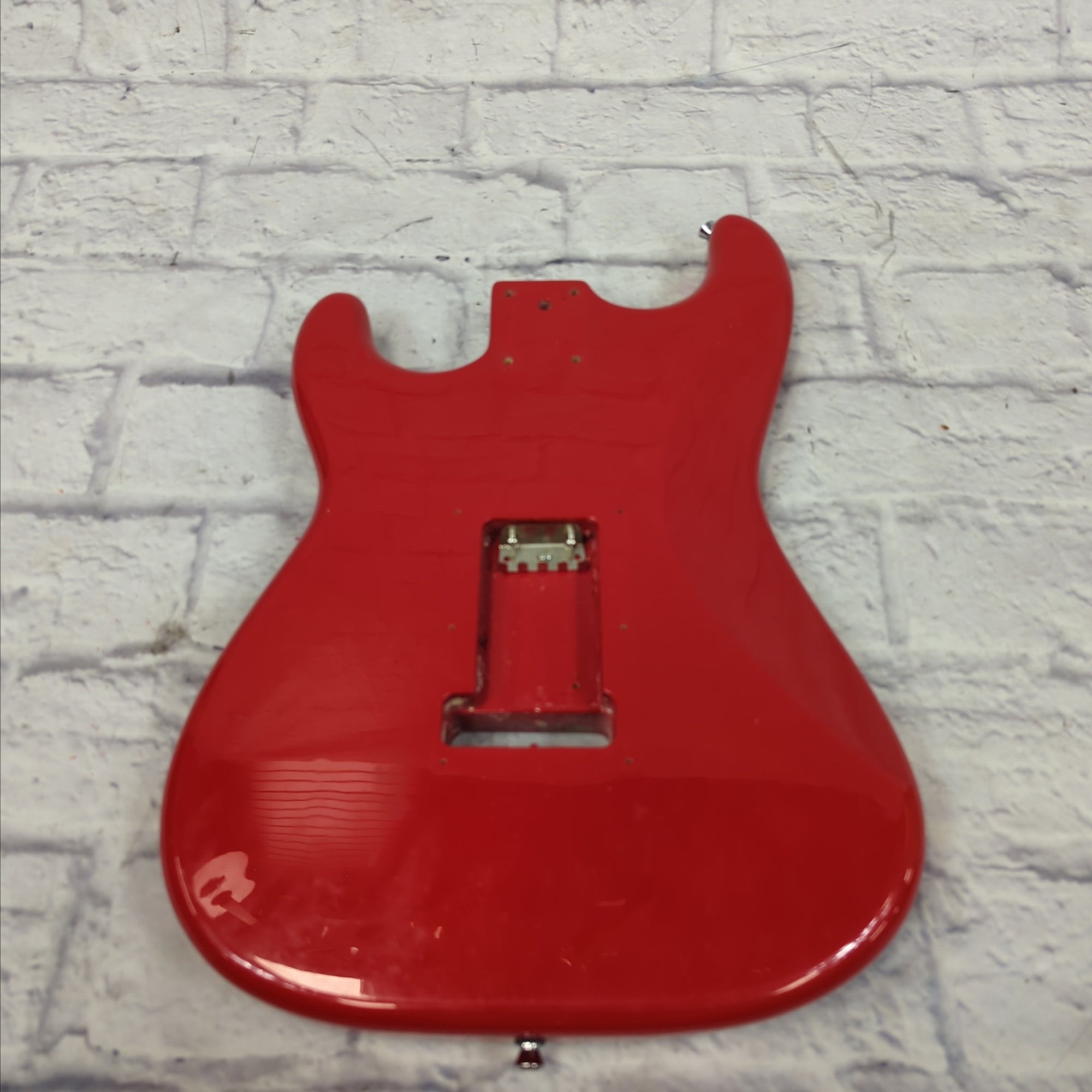Unknown Red Strat SSH Electric Guitar Body