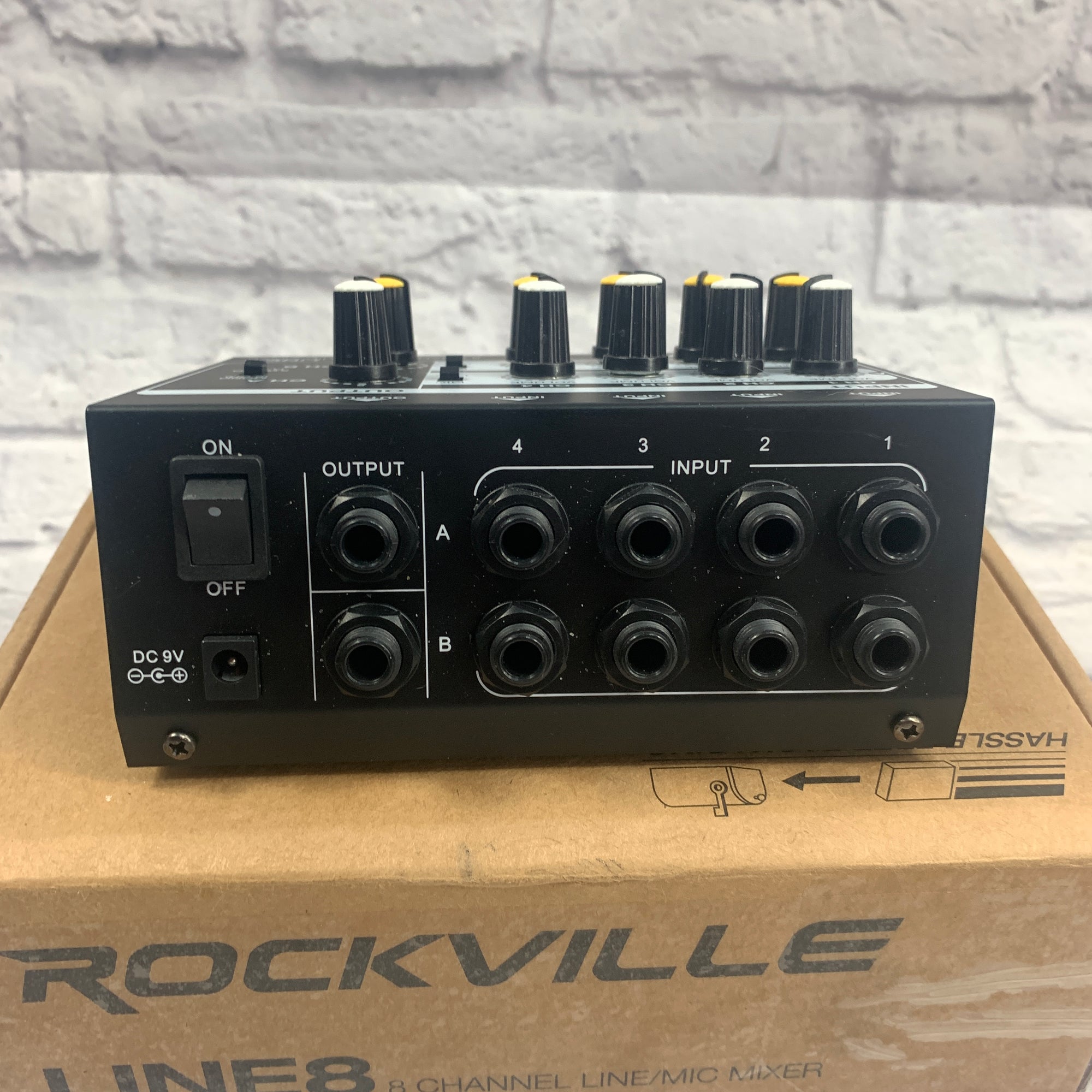 Rockville Line 8 Mini Line Mixer