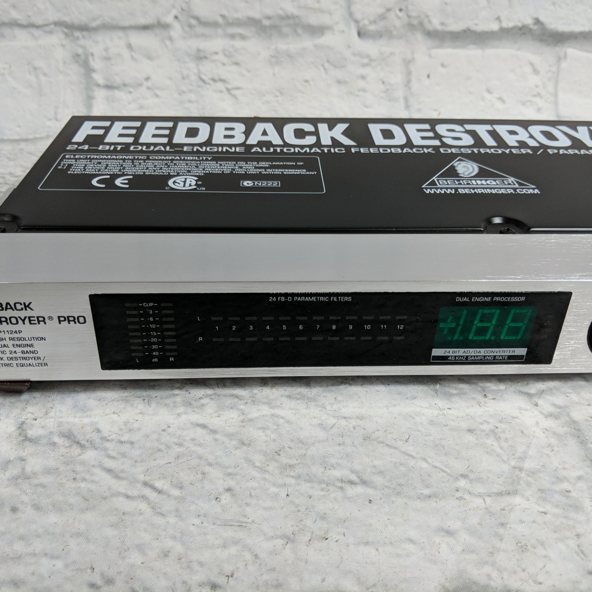 Behringer Feedback Destroyer Pro DSP 1124P