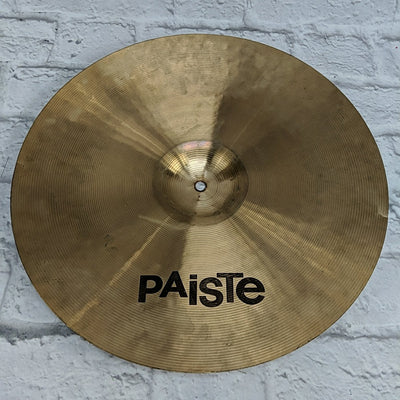 Paiste 404 Brown Label 18 CRACKED Crash Cymbal