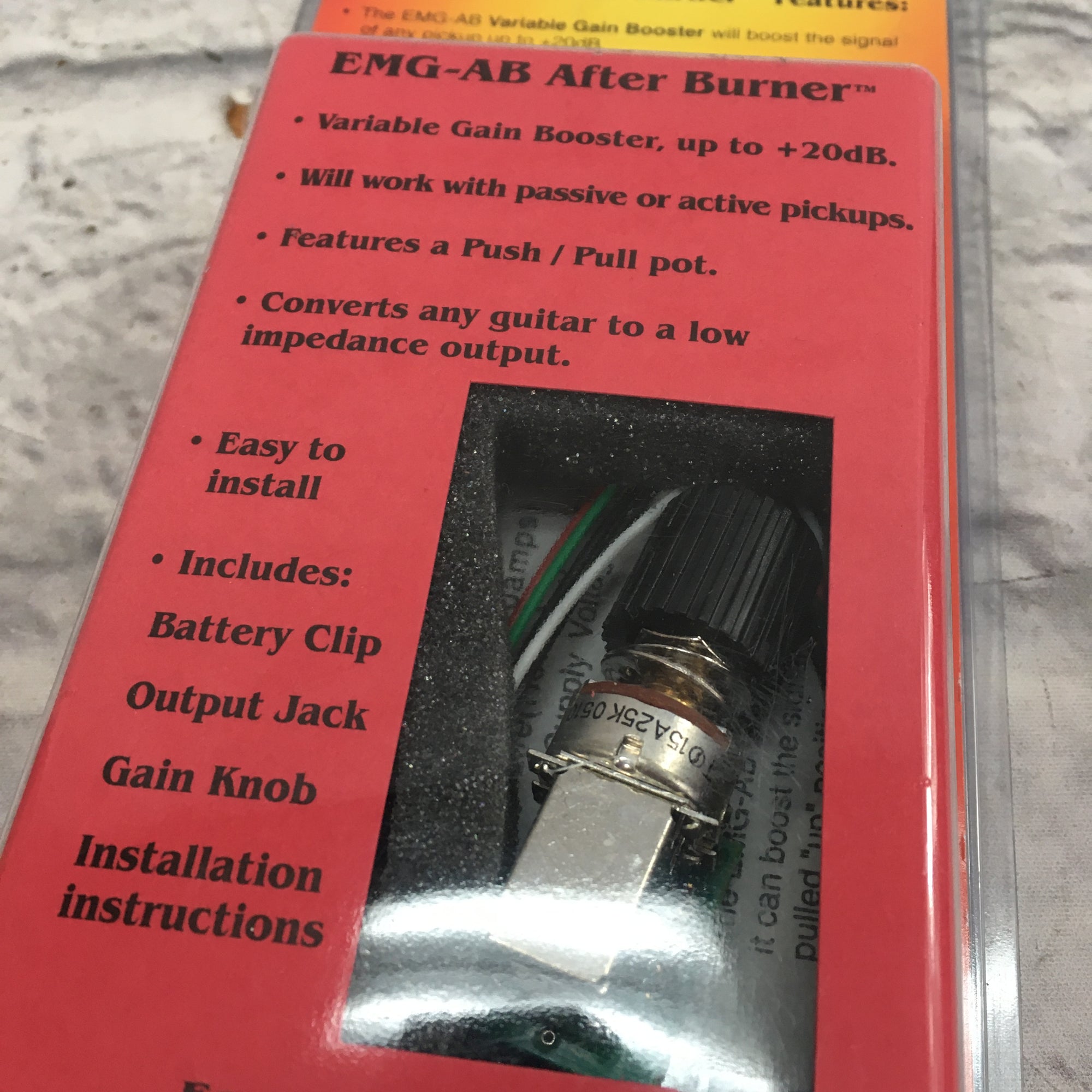 EMG Afterburner Variable Gain Booster