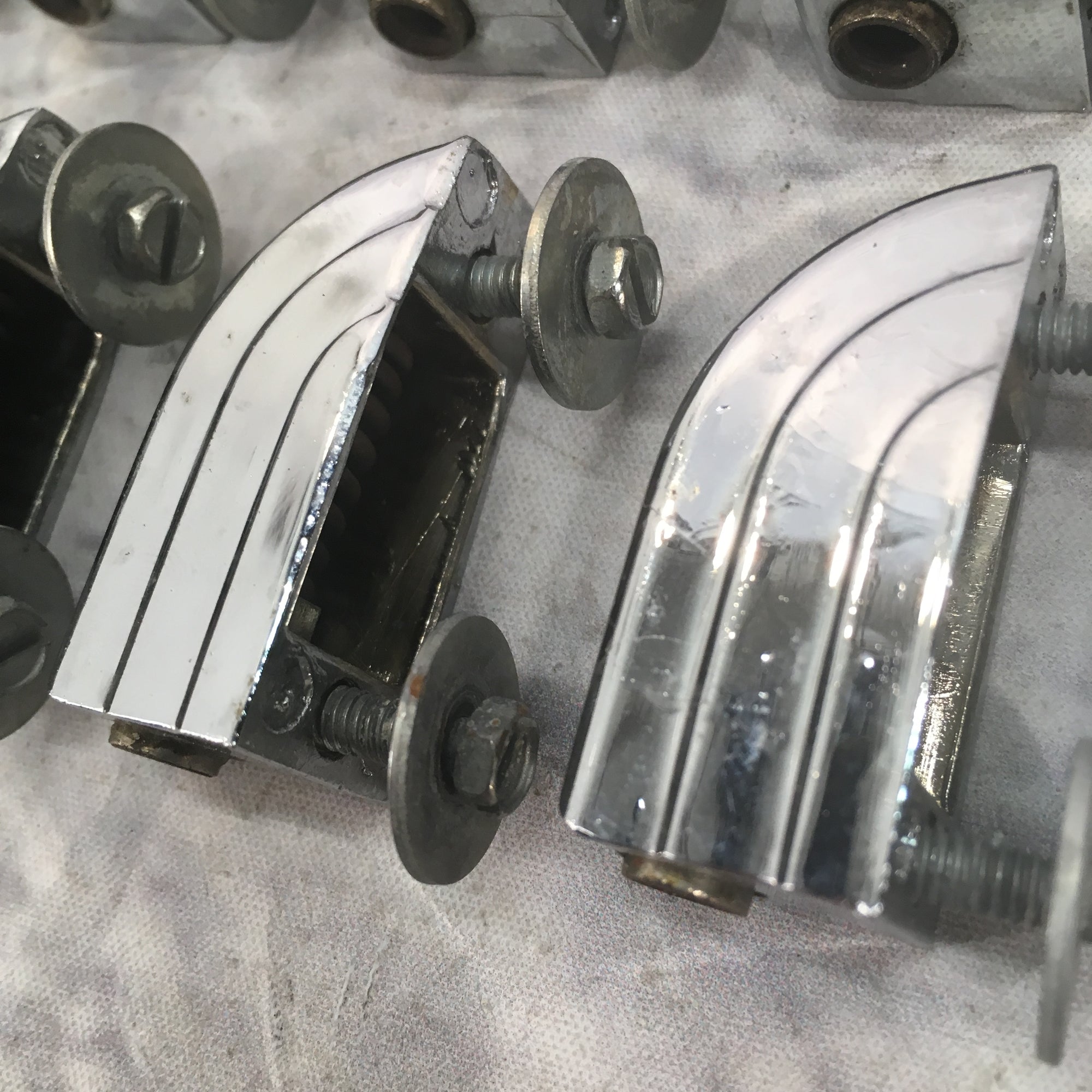 Vintage 60s Leedy Lugs (Set of 12)