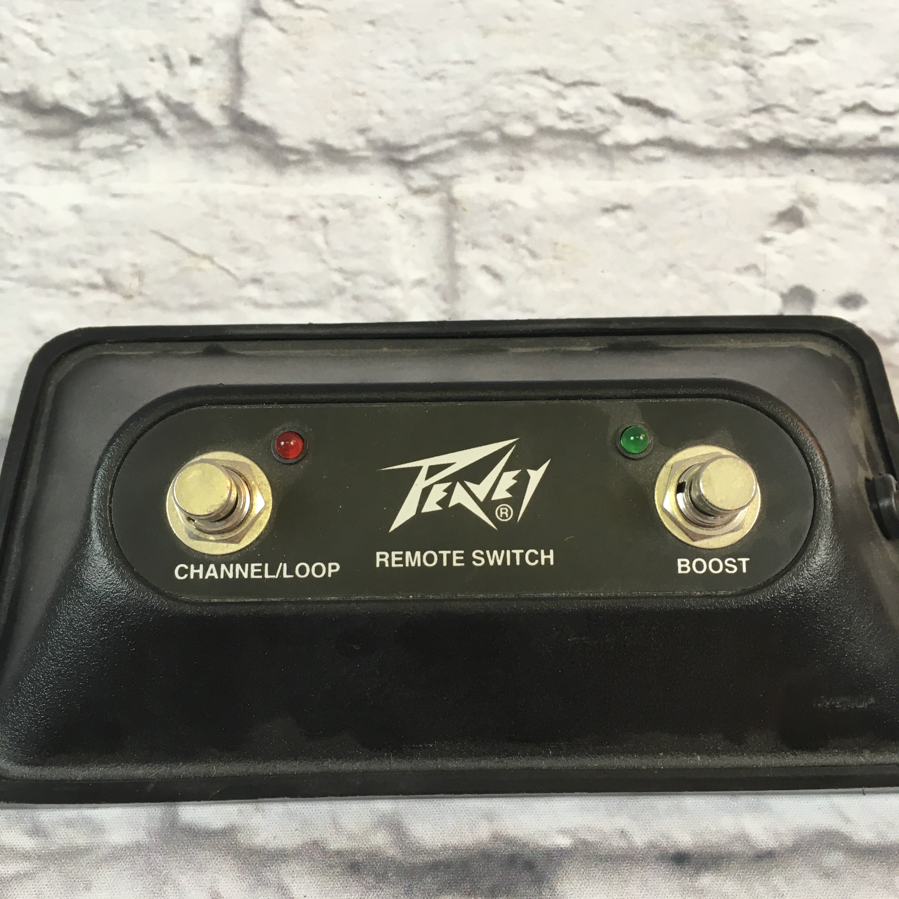 Peavey Channel Loop Boost 2 Button Remote Footswitch - Evolution Music