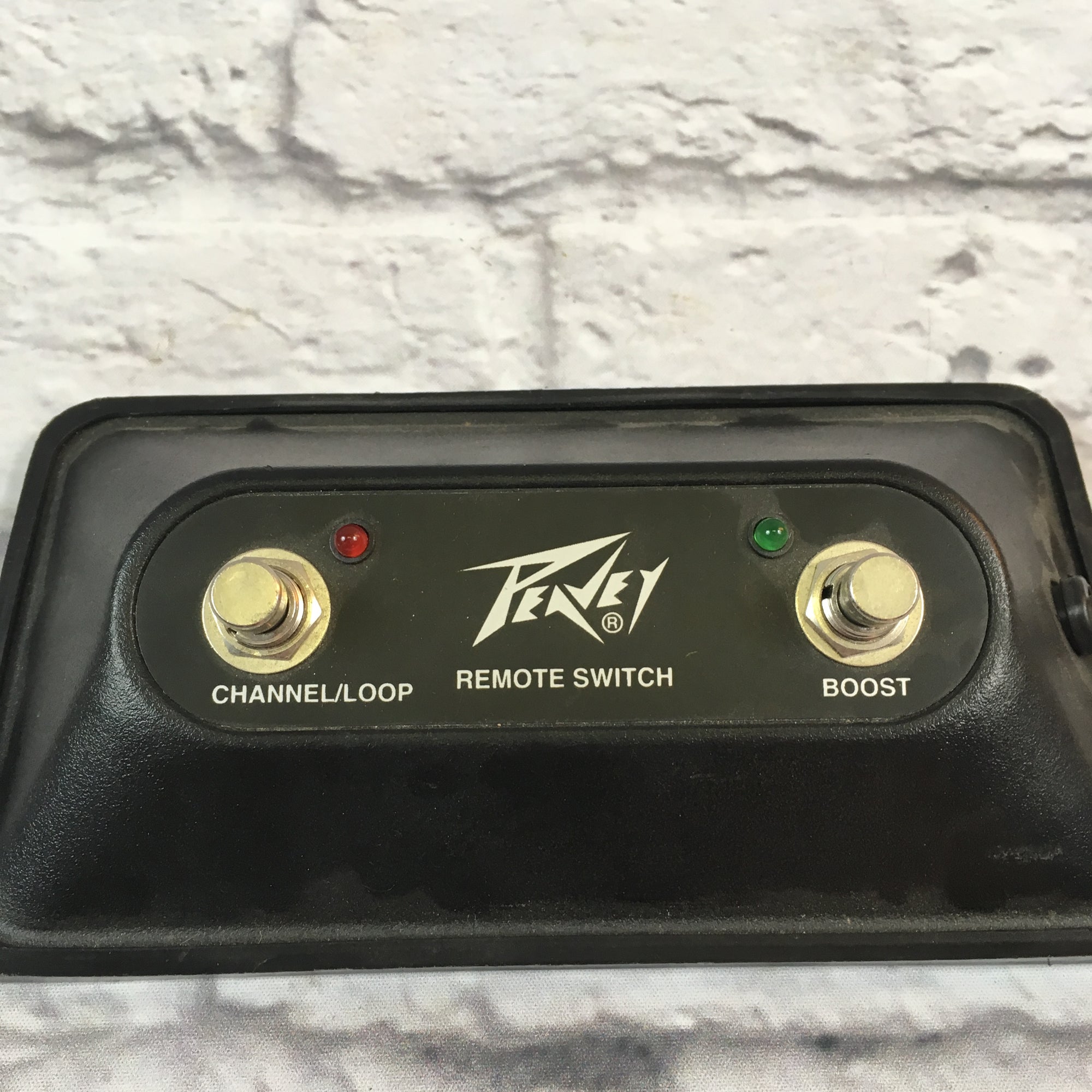 Peavey Channel Loop Boost 2 Button Remote Footswitch - Evolution Music