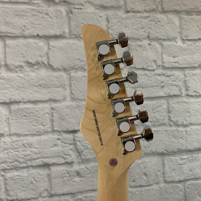 Nashville Guitar Works 130 Double Cutaway - Red, Rosewood Fretboard