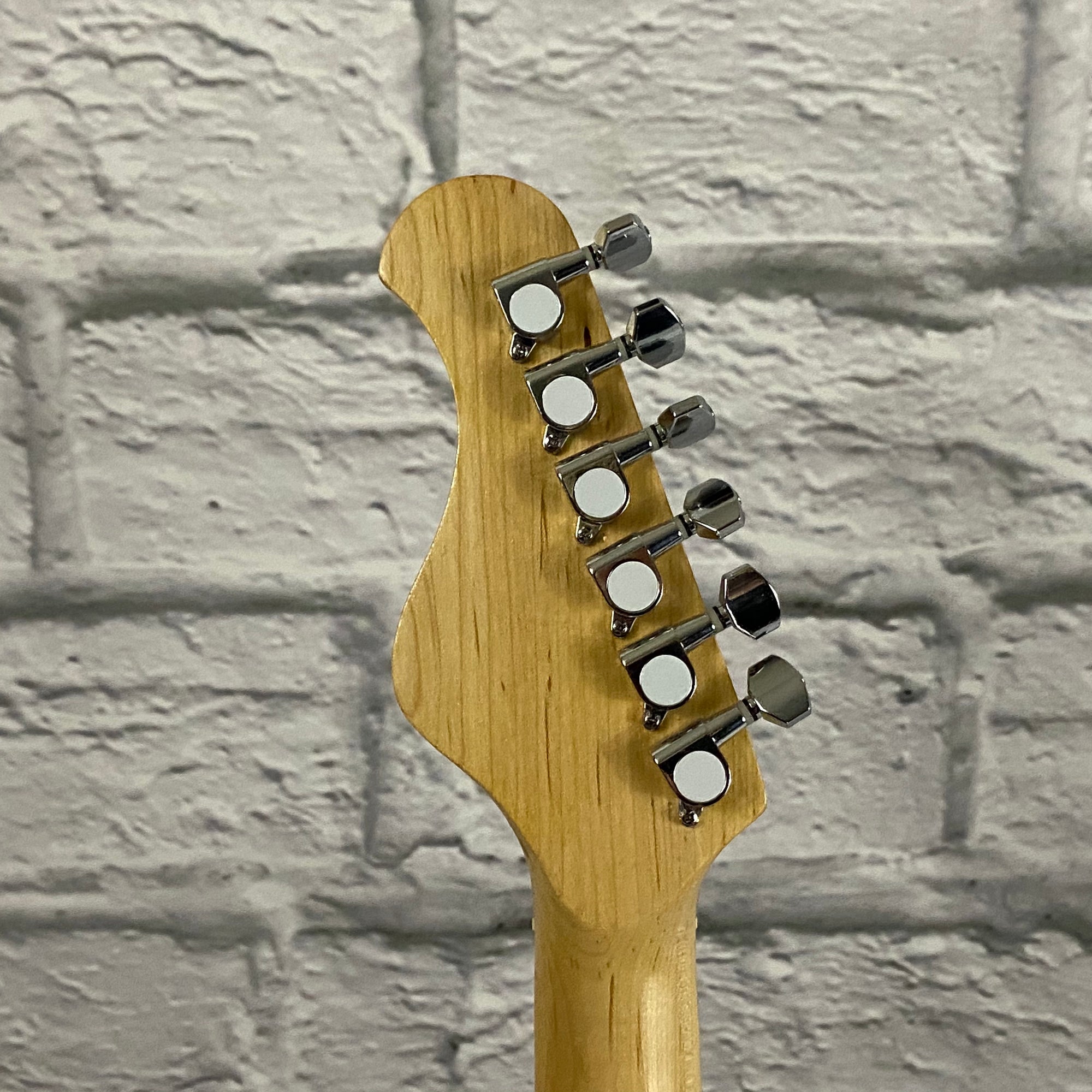 Unknown Red Strat Copy Electric Guitar