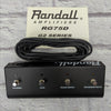 Randall 4 Button RG75D G2 Series Channel / Gain / Clean Boost / Effects Footswitch
