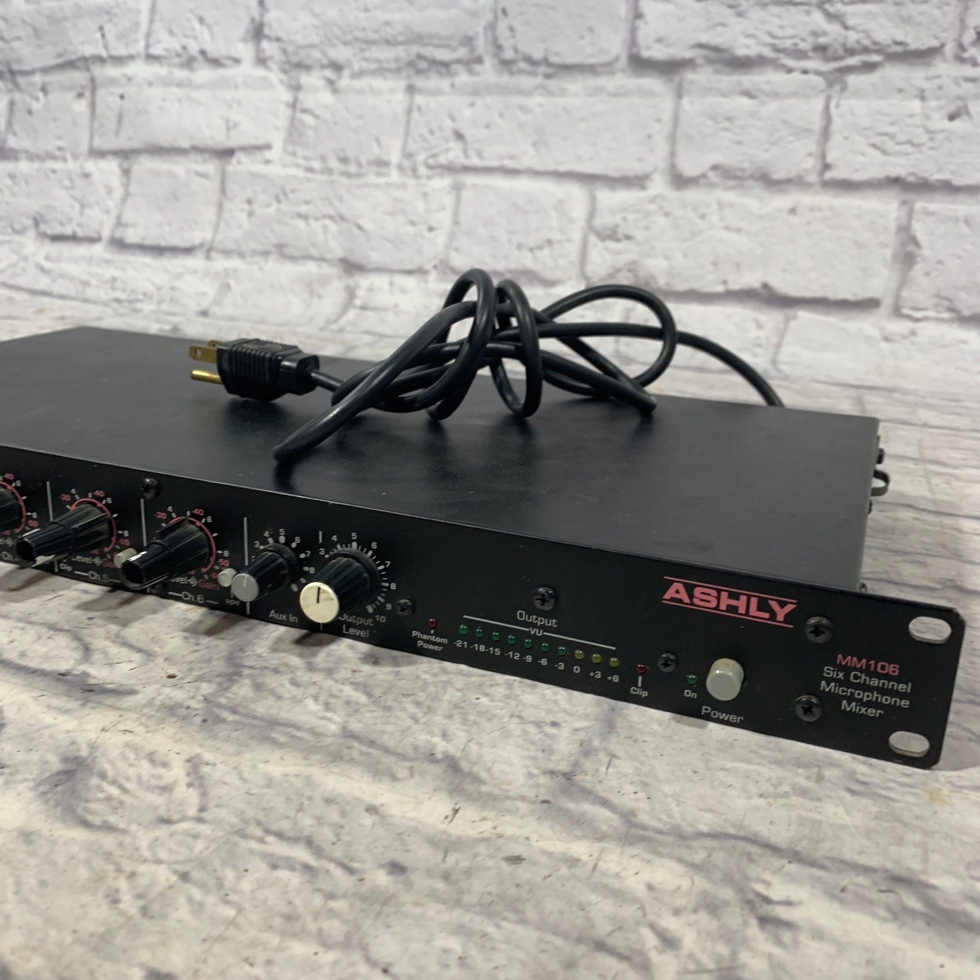 Ashly MM106 6 Channel Microphone Mixer