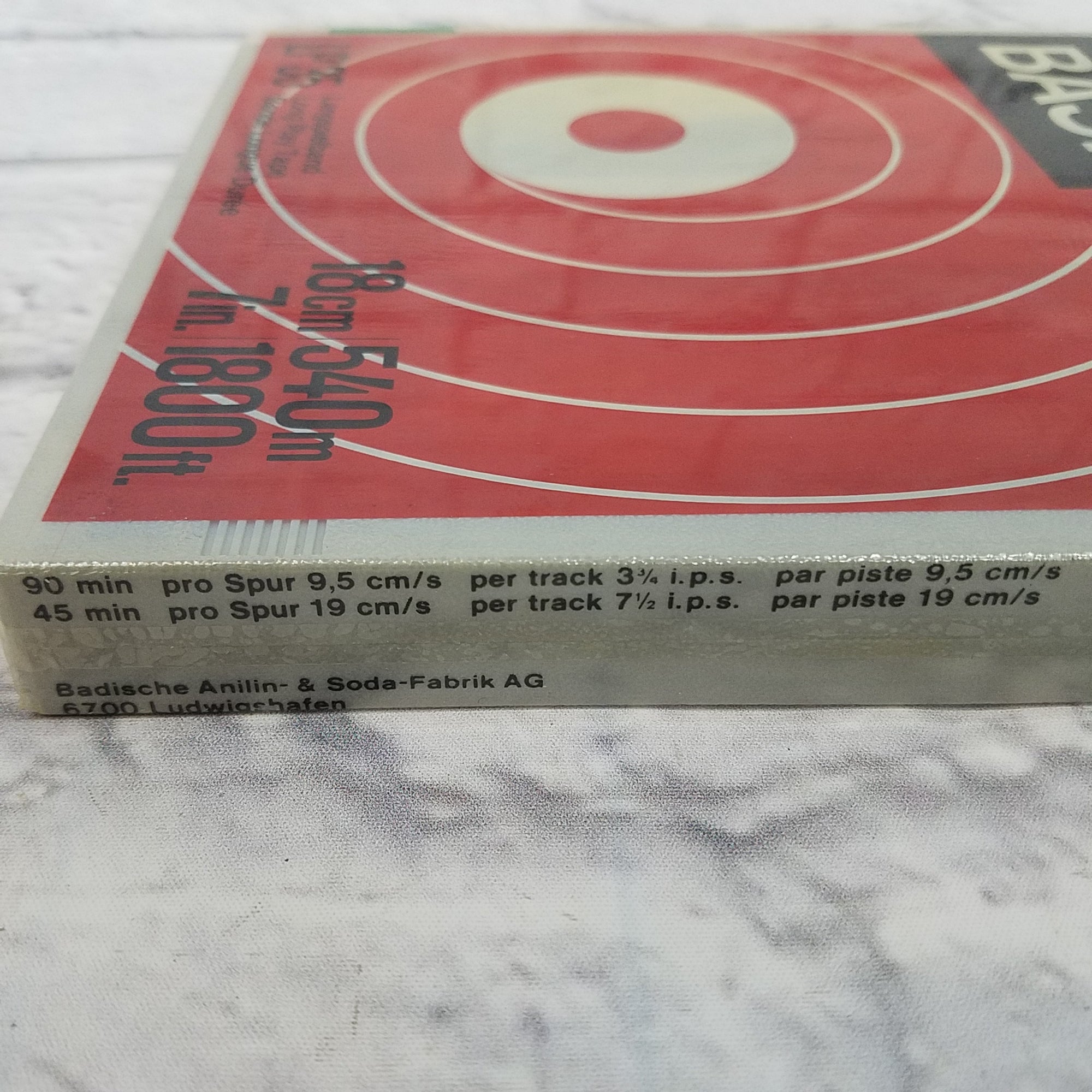 BASF LP35 7 inch Long Play Tape