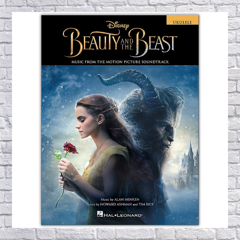 Hal Leonard Beauty and the Beast-Ukulele -Picture Soundtrack
